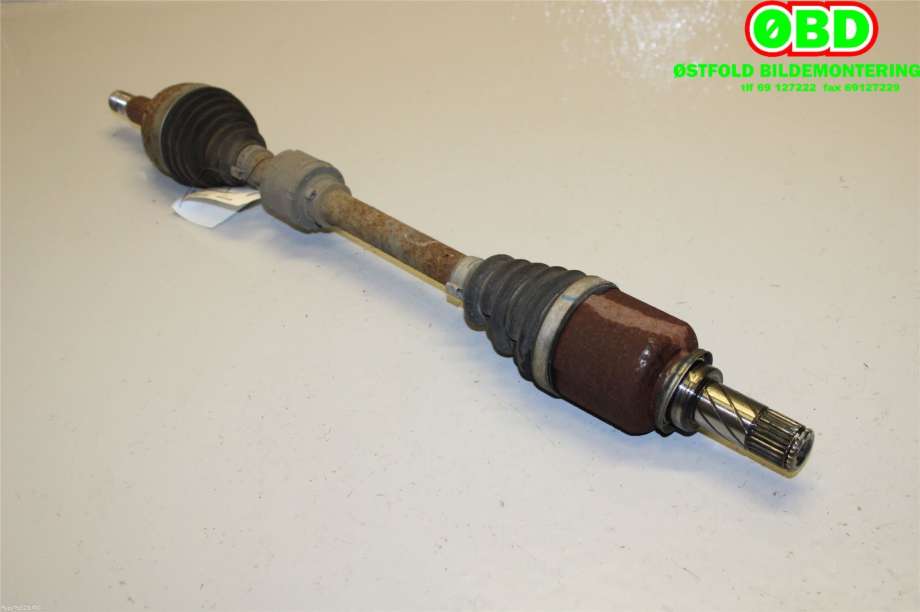 Drivaksel venstre foran til Renault Clio 2012-2016 (Type IV, Fase 1)  (RENAULT|391010115R|)