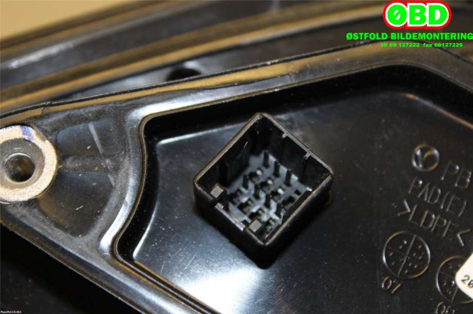 Speil venstre til Hyundai i20 2009-2014 (Type I)  (HYUNDAI|876101J3002E|)