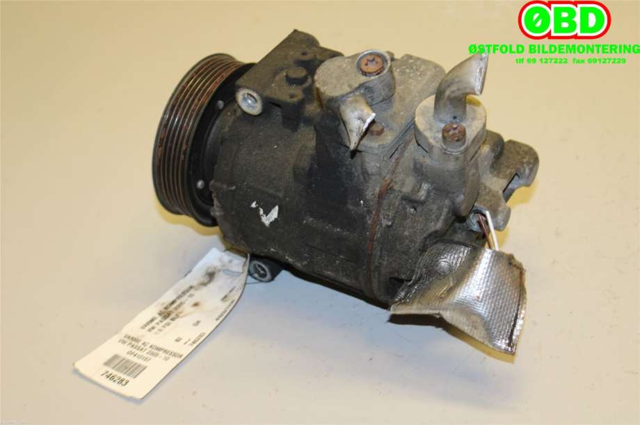 Aircondition kompressor til VW Passat 2005-2010 (B6) (B6) (VOLKSWAGEN|1K0 820 859 S||1K0820803F)