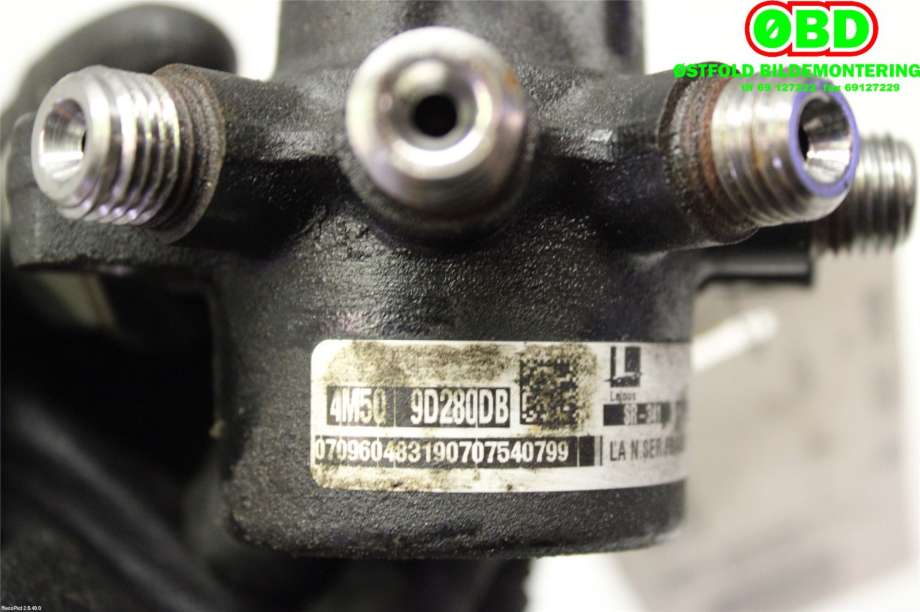 Dyseskinne (fuelrail) til Ford Mondeo 2007-2010 (Type IV, Fase 1)  (FORD|1445928||4M5Q9D280DB)