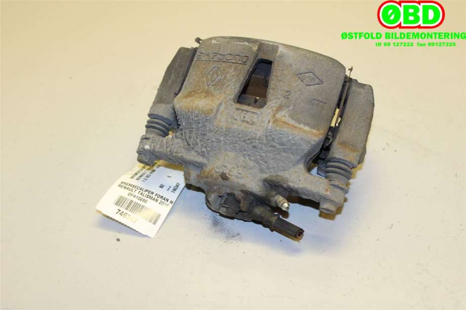 Bremsecaliper høyre foran til Renault Talisman 2016-->>  (RENAULT|410018526R|)