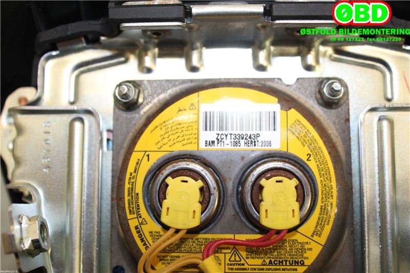 Airbag rattpute til Honda Civic 2006-2011 (Type VIII)  (HONDA|77810SNBG80ZA|)