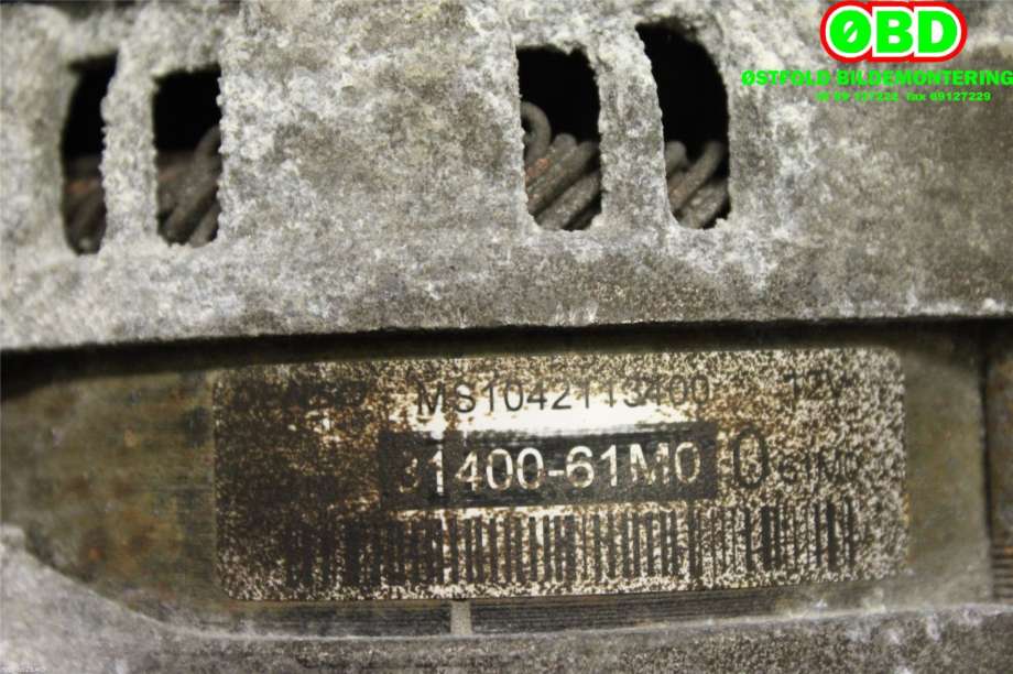 Dynamo til Suzuki SX4 S-CROSS 2013-->> (Type II)  (SUZUKI|31400-61M00|)