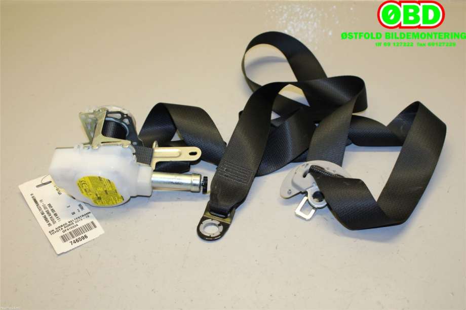 Airbag beltestrammer til Toyota Auris 2015-2019 (Type II, Fase 2) (TOYOTA|7321002650C0|)