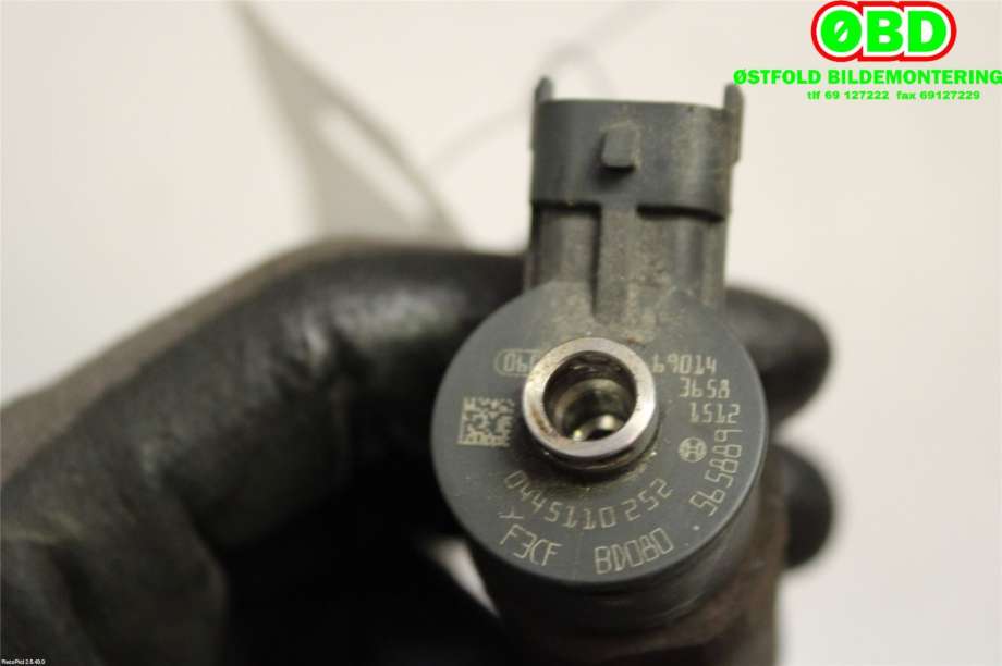 Dyse innsprøyting diesel til Peugeot 207 2006-2012  (PEUGEOT|1980K2|0445110252|)