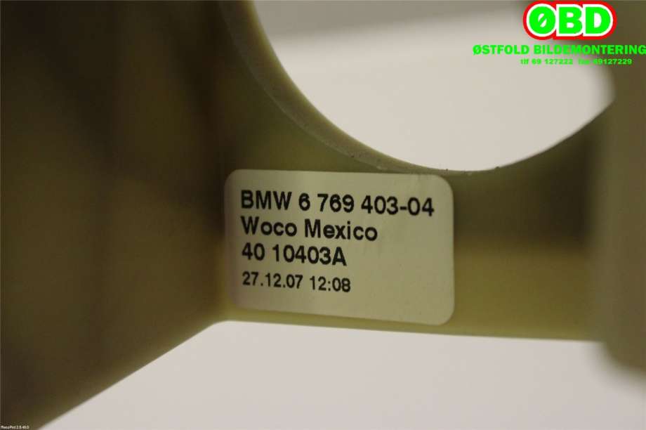 Pedal gass/brems/clutch til BMW X5 2007-2013 (E70) (E70) (BMW|35006791900||6769403-04)