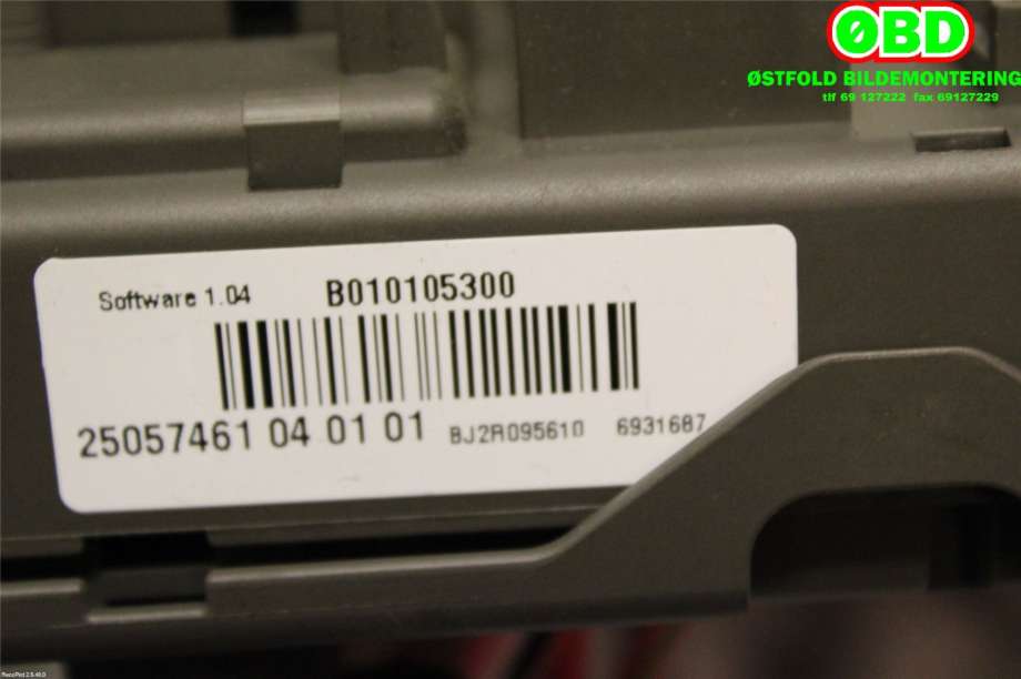 Sikringsboks til BMW X5 2007-2013 (E70) (E70) (BMW|61146931687|)