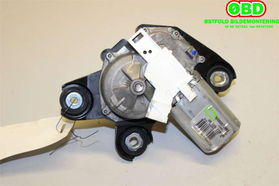 Viskermotor bakrute til Peugeot Expert 2016-->> (Type III)  (Peugeot|98 126 728 80|W000070962|9812672880)