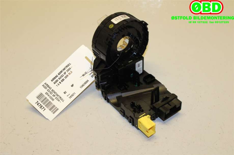 Airbag slepering til Audi A3 2003-2008 (Type II, Fase 1)  (AUDI|1K0 959 653||1K0959653)