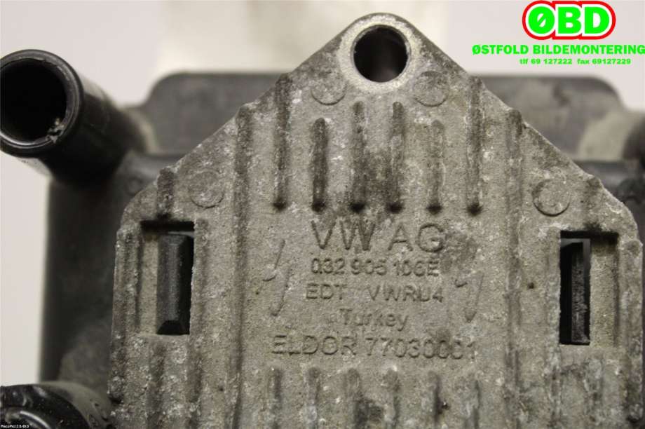 Coil til Škoda Octavia 2009-2013 (Type II, Fase 2)  (SKODA|032 905 106 E|032 905 106 F|032905106E)