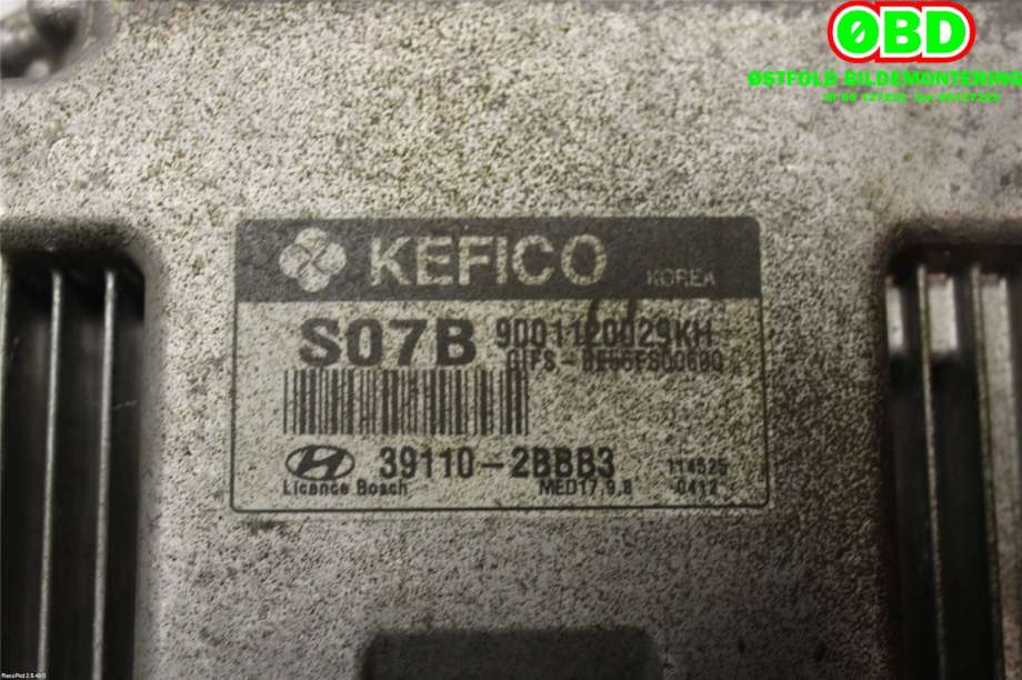 Styreenhet motor til Hyundai Veloster 2011-2015  (HYUNDAI|391102BBB3|)
