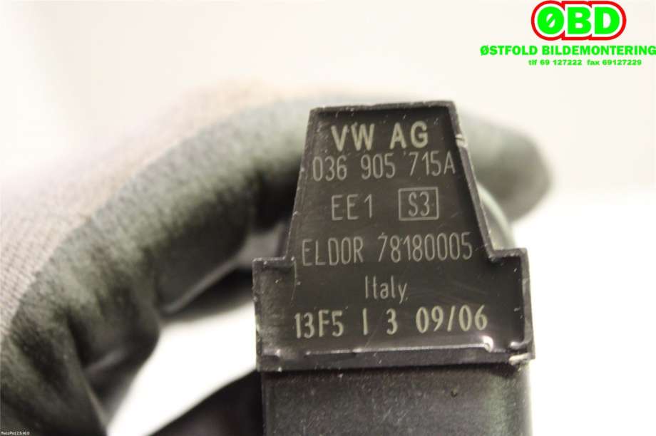 Coil elektronisk til VW Golf IV 1998-2003  (VOLKSWAGEN|036 905 715 F|036 905 715 H|036905715A)