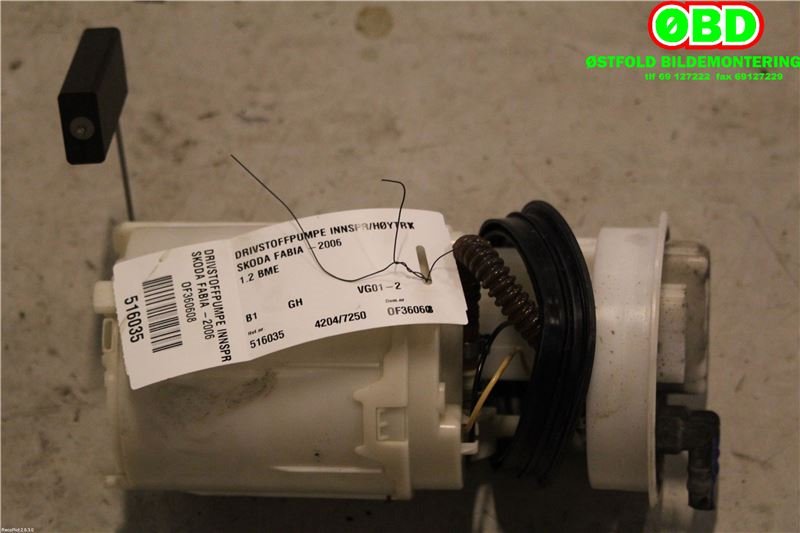 Styreenhet drivstoffpumpe til Škoda Fabia, 2000-2007 (Type I)  (SKODA|6Q0 919 051 F)