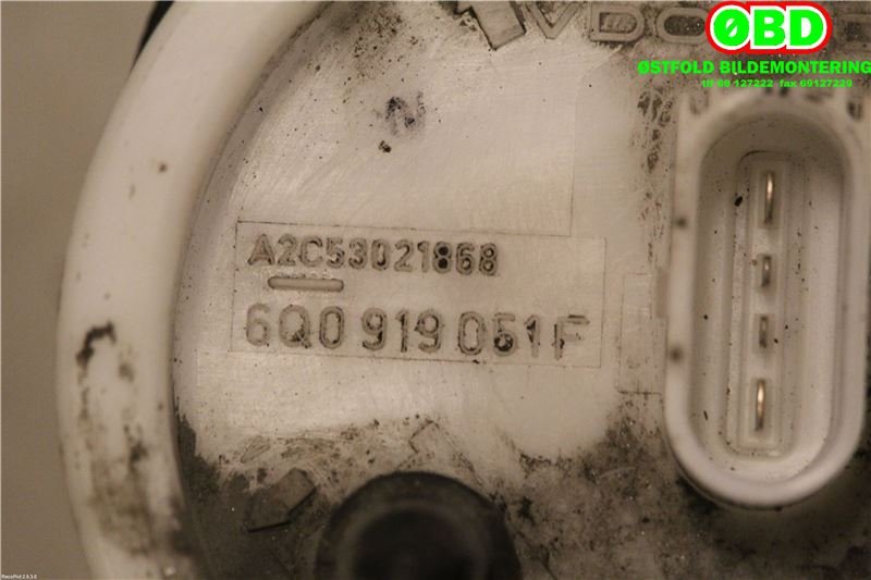 Styreenhet drivstoffpumpe til Škoda Fabia 2000-2007 (Type I) (SKODA|6Q0 919 051 F||6Q0919051F)