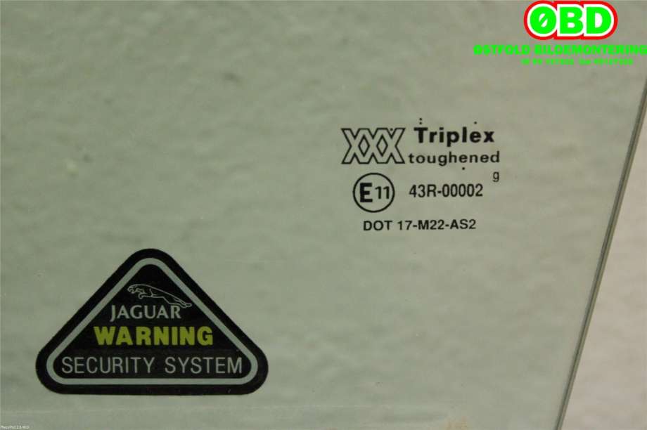 Siderute venstre foran til Jaguar XJ X300 1995-1997 (JAGUAR|GNA1001CC|)