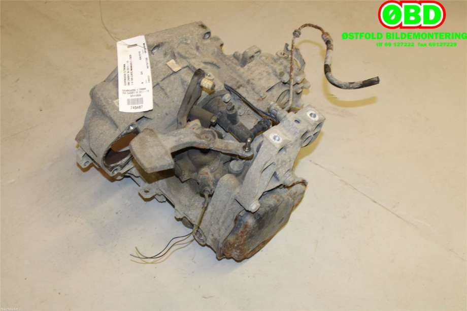 Girkasse manuell til VW Caddy 2010-2015 (Type III, Fase 2)  (VOLKSWAGEN|0A4 300 046 J|0A4 300 046 N|)