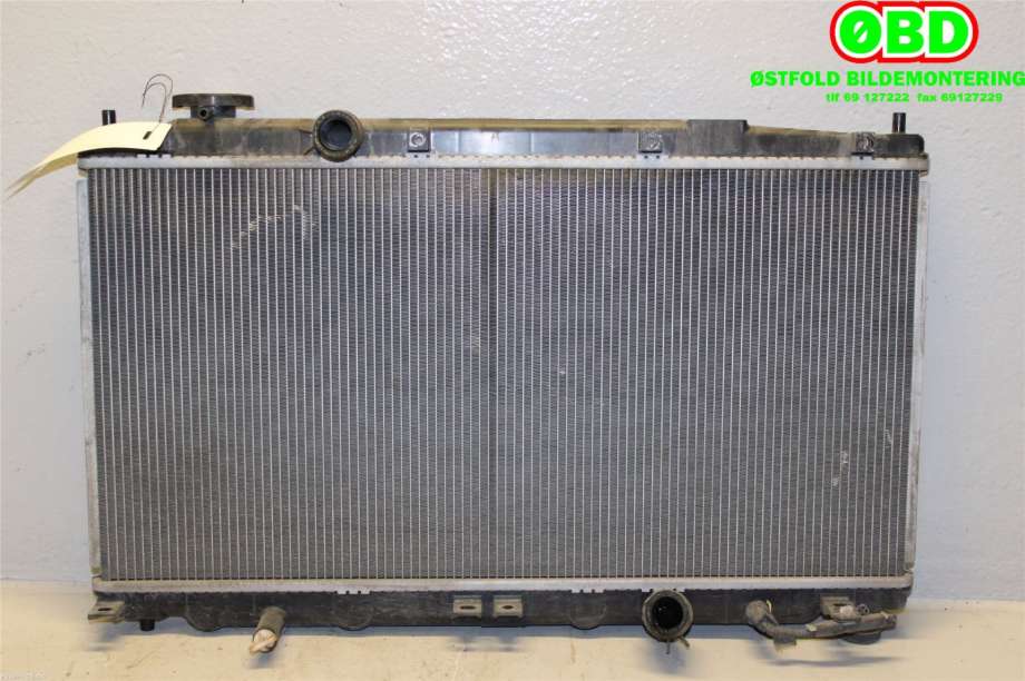 Radiator (manuell gir) til Honda Jazz 2009-2015 (Type II) (HONDA|19010RB0004|)