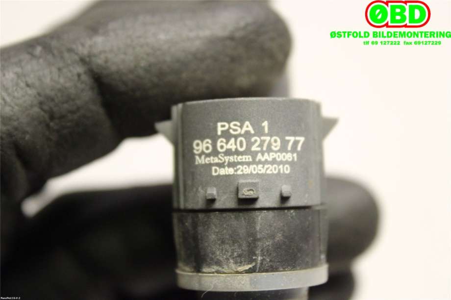 Parkeringssensor foran til Peugeot 3008 2009-2016 (Type I)  (PEUGEOT|6590 JE|96 777 829 80|9664027977)