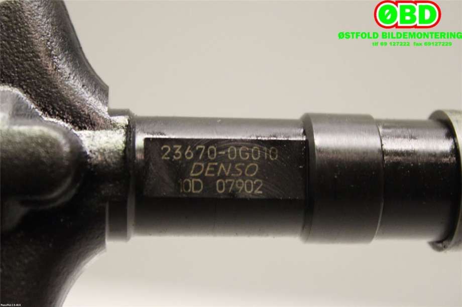 Dyse innsprøyting diesel til Toyota Avensis 2003-2008 (Type II)  (TOYOTA|2367009030||236700G010)