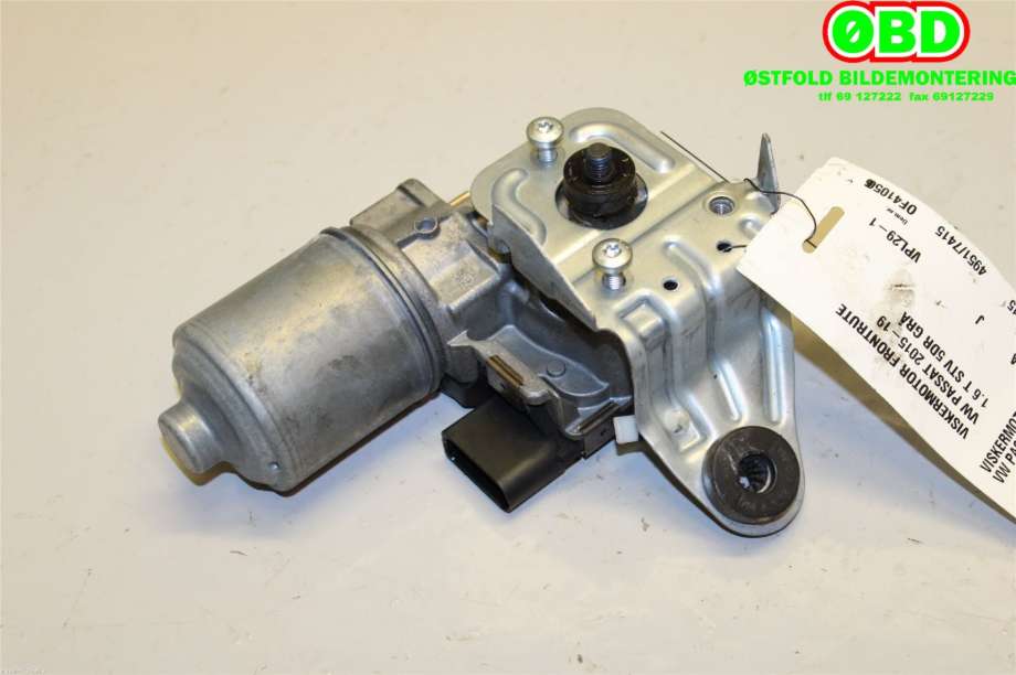 Viskermotor frontrute til VW Passat 2015-2019 (Fase 1) (B8) (B8) (VOLKSWAGEN||1397220662|3G1955119A)