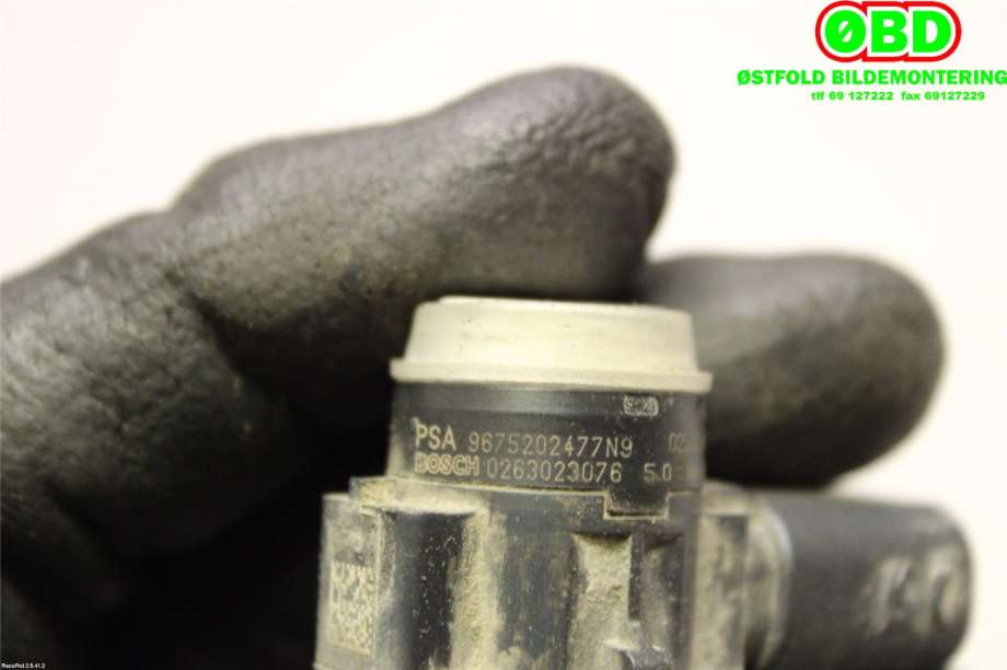 Parkeringssensor foran til Peugeot 308 2013-2021 (Type II)  (PEUGEOT|1608321780||9675202477N9)