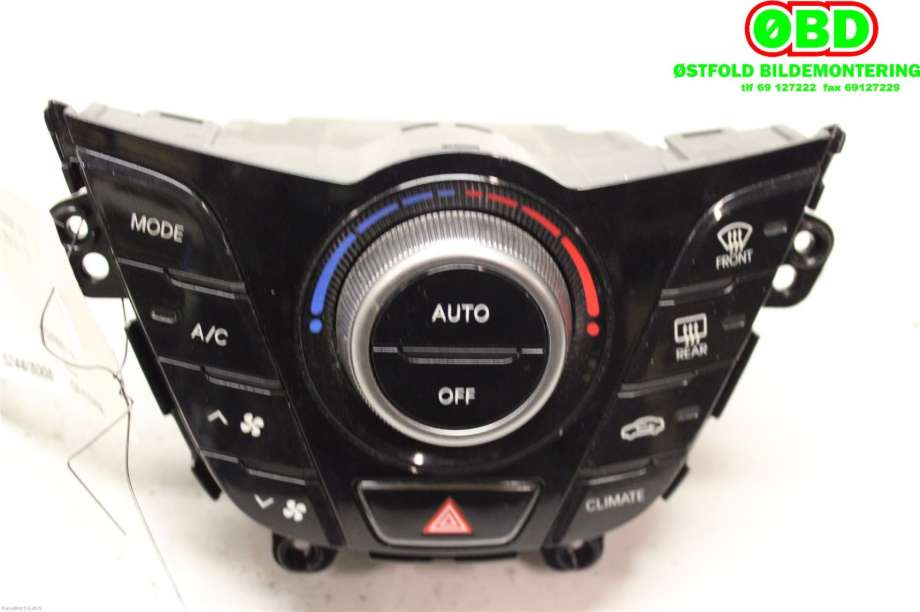 Varmeapparat betjening til Hyundai Veloster 2011-2015 (HYUNDAI|972502V230BLH|)