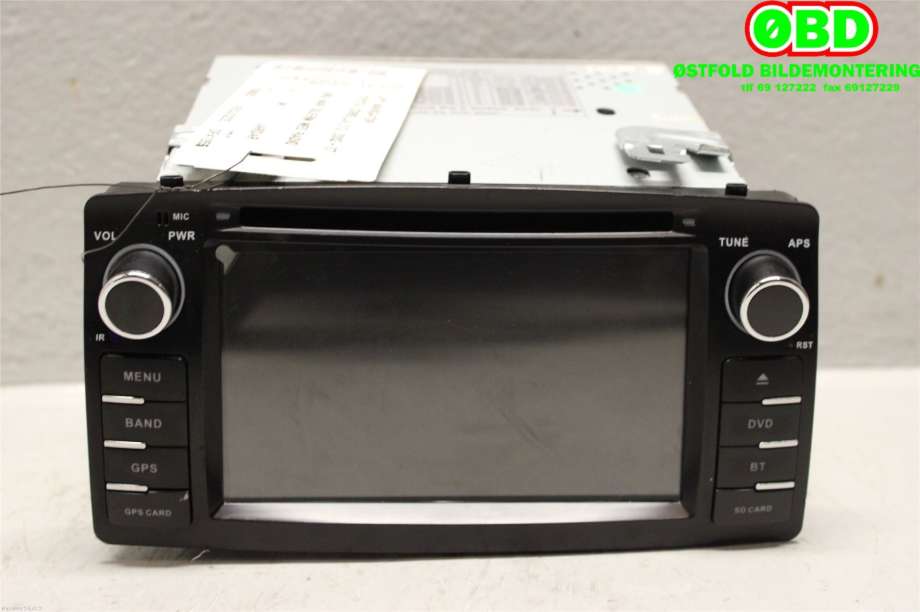 Bilstereo navigasjon til Toyota Corolla 2002-2007 (TOYOTA|8612033421|)