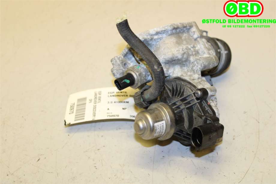 EGR-ventil til Land Rover Discovery 2009-2017 (Type IV)  (|FW939E456AA)