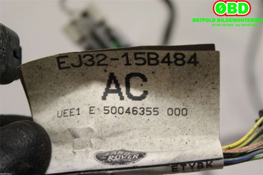Ledningsnett til Land Rover Range Rover, Evoque 2011-2019 (Type I)  (LR047494|LR065090|EJ3215B484AC)