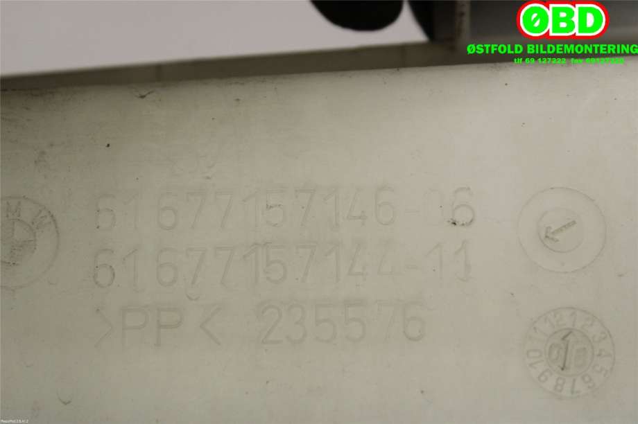 Spylertank til BMW 3-Serie 2005-2011 (E90/E91/E92/E93) (E90/E91/E92/E93) (BMW|61 67 7 157 145|)