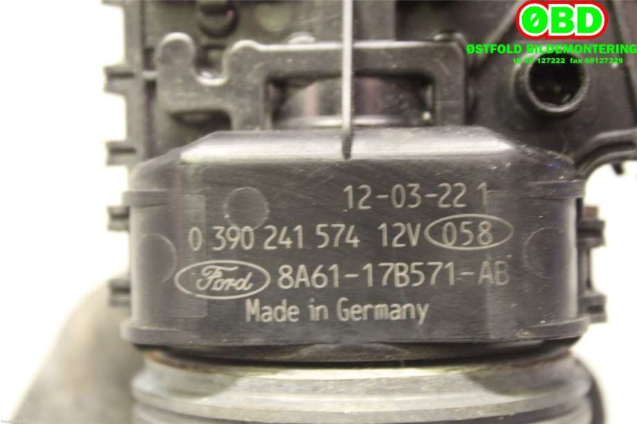Viskermotor frontrute til Ford Fiesta 2008-2012 (Type VI, Fase 1)  (FORD|1698869|0390241574|8A6117B571AB)