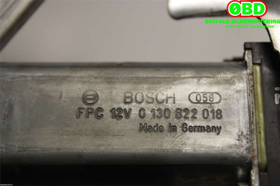 Ruteheis venstre foran til Toyota Yaris 2003-2005 (Type I, Fase 2)  (TOYOTA|698200D020|)