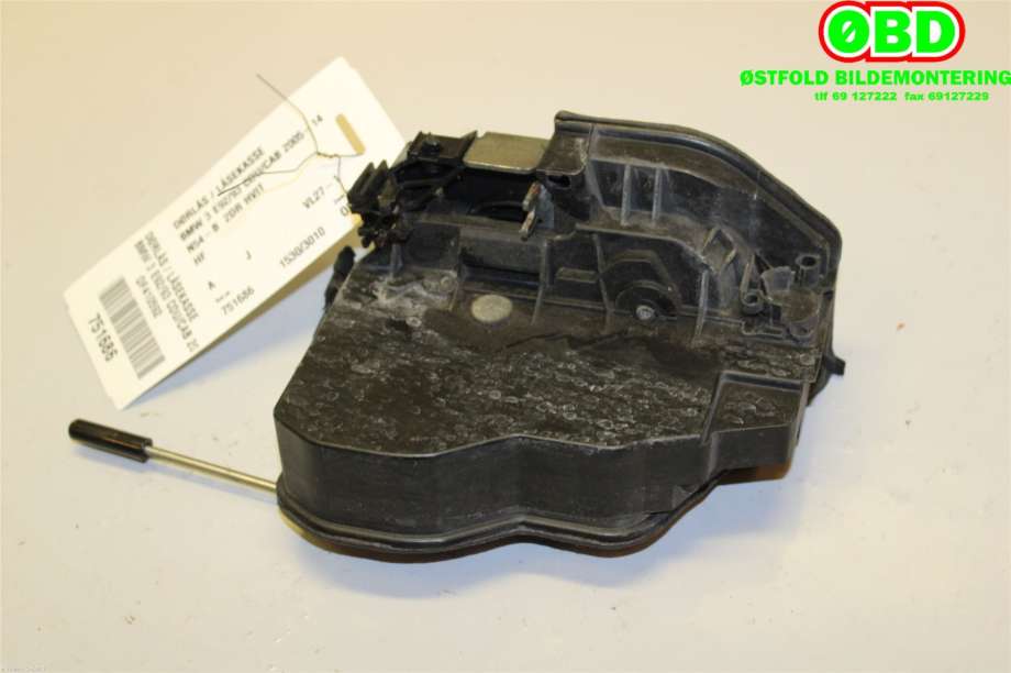 Låsekasse høyre foran til BMW 3-Serie 2005-2011 (E90/E91/E92/E93) (E90/E91/E92/E93) (BMW|51 21 7 202 146||7202146)