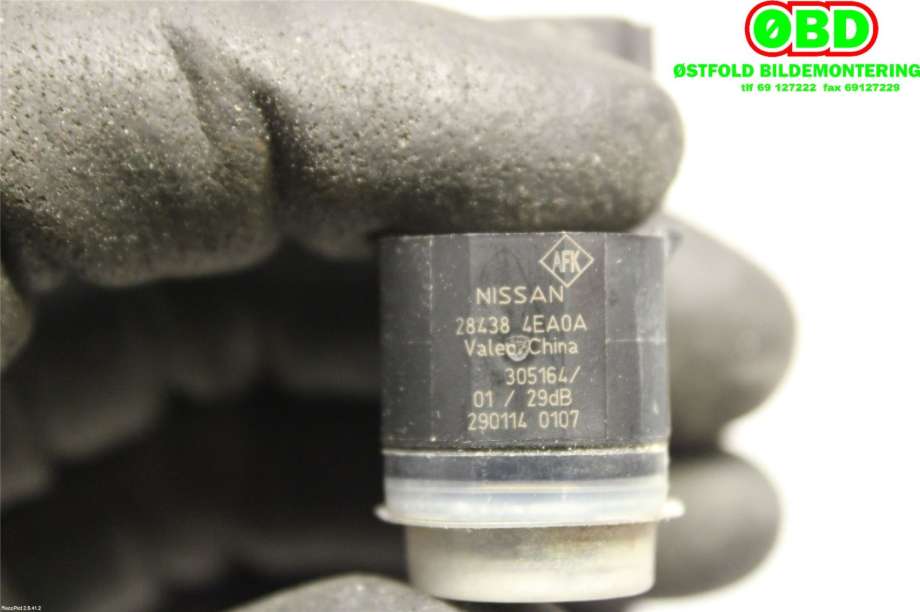 Parkeringssensor bak til Nissan Qashqai 2014-2021 (Type II)  (NISSAN|284384EA0A|)