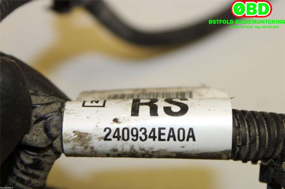 Ledningsnett til Nissan Qashqai 2014-2021 (Type II)  (NISSAN|240934EA0A|)