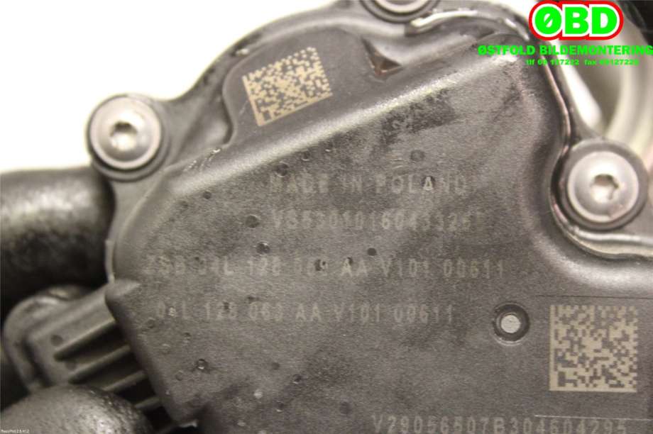 Spjeldhus til VW Passat 2015-2019 (Fase 1) (B8) (B8) (VOLKSWAGEN|04L 128 063 AA||04L128063AA)