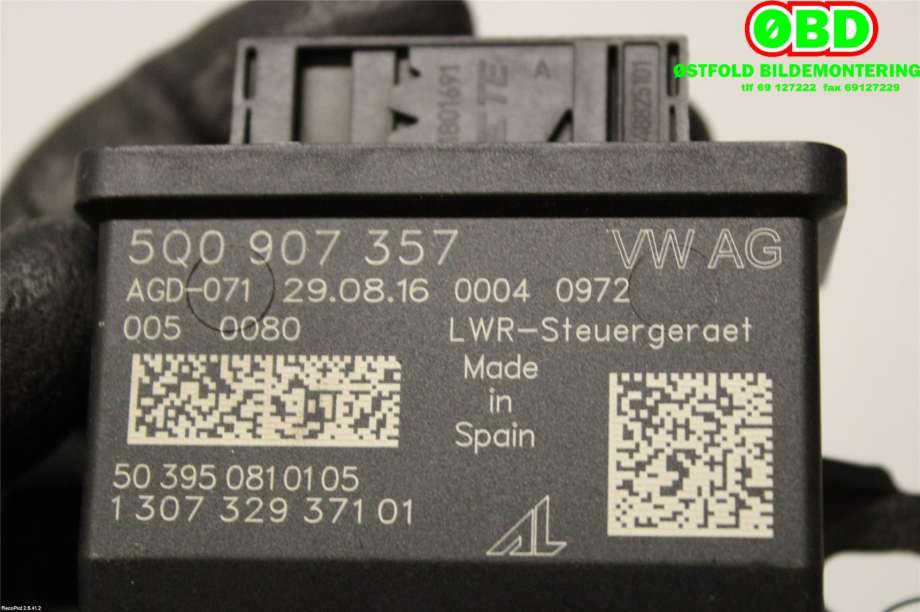 Styreenhet diverse til VW e-Golf 2017-2020 (Fase 2)  (VOLKSWAGEN|5Q0 907 357||5Q0907357)