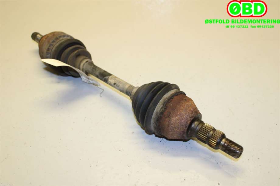 Drivaksel venstre foran til Opel Vectra C 2005-2008 (Type II)  (OPEL|13238093|374783|51792341)