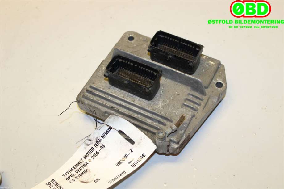 Styreenhet motor til Opel Vectra C 2005-2008 (Type II) (OPEL|12242190|6235322|28020956)