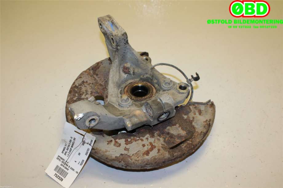 Hjulspindel venstre foran til Opel Vectra C 2005-2008 (Type II)  (OPEL|13136696|5308021|)