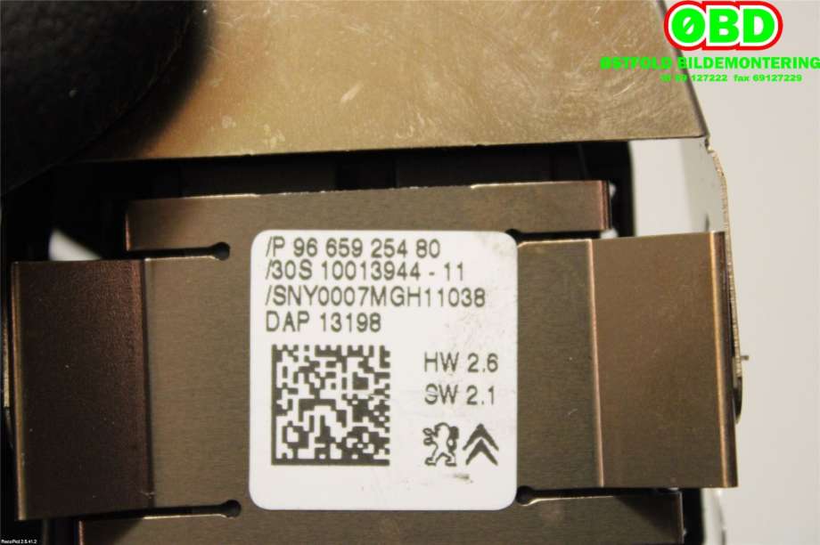 Sensor regnsensor til Peugeot 2008 2013-2019 (Type I)  (PEUGEOT|1608089480||9665925480)