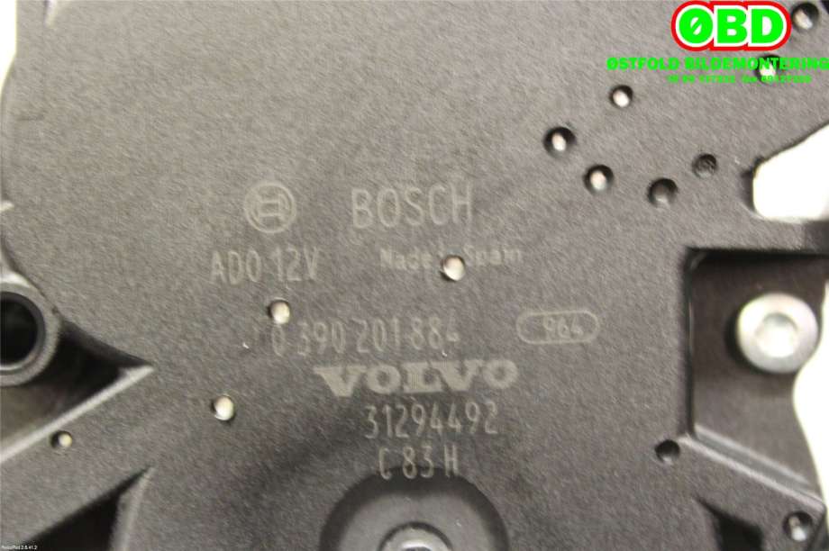Viskermotor bakrute til Volvo V40 2012-2019  (VOLVO|31294492|0390201884)