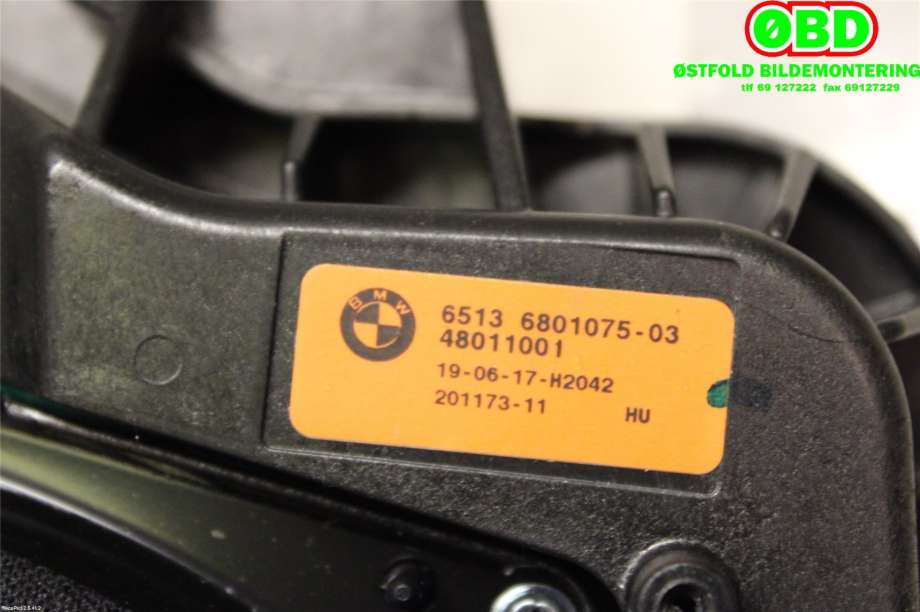 Bilstereo diverse til BMW 5-Serie 2017-->> (G30/G31) (G30/G31) (BMW|65 13 6 801 075||65136801075)