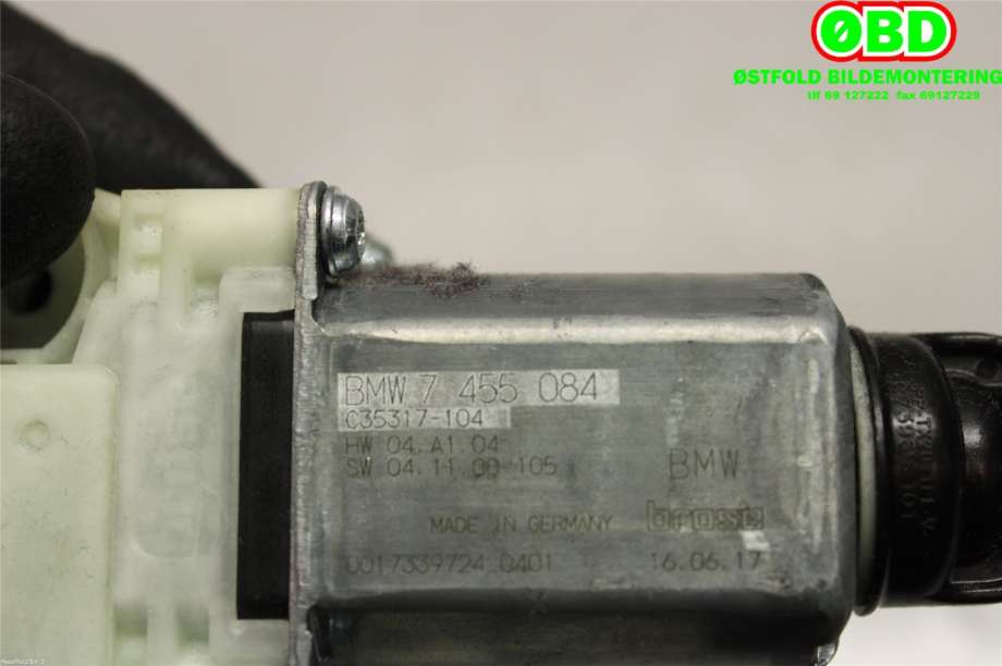 Ruteheis høyre bak til BMW 5-Serie 2017-->> (G30/G31) (G30/G31) (BMW|51 35 7 455 084|)