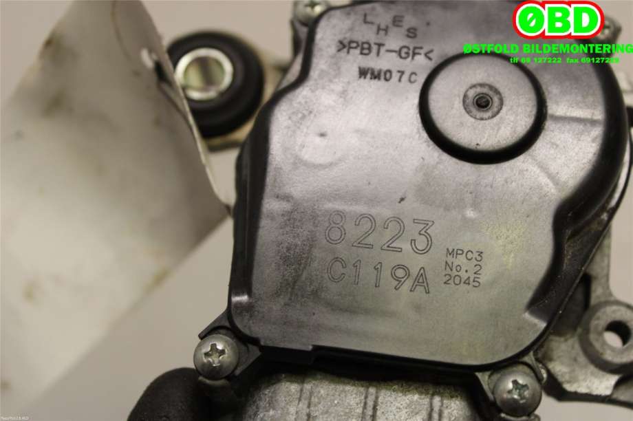 Viskermotor frontrute til Nissan Qashqai 2014-2021 (Type II) (NISSAN|)