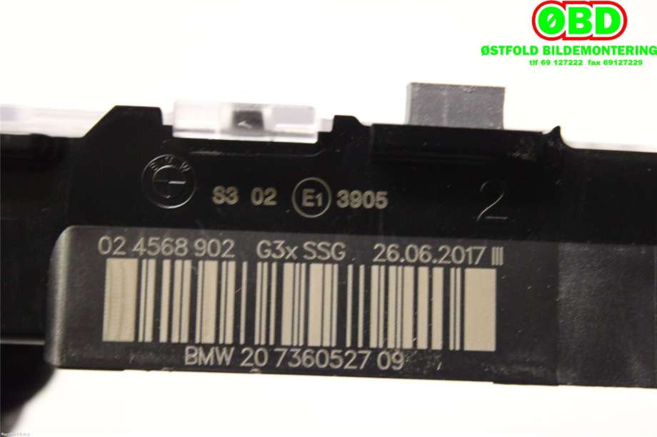 Baklykt bremselys bakrute til BMW 5-Serie 2017-->> (G30/G31) (G30/G31) (BMW|63 25 7 360 527||7360527)