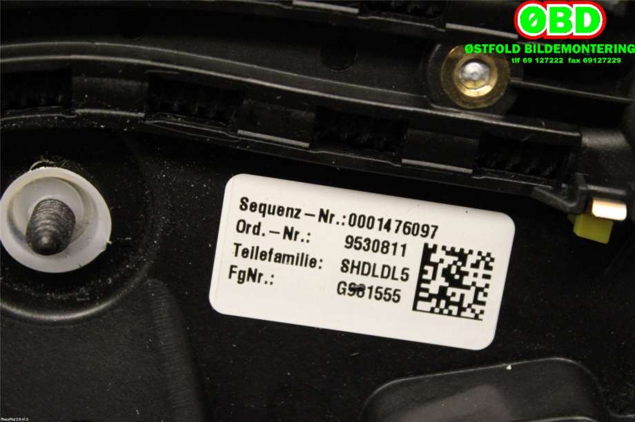 Takluke til BMW 5-Serie 2017-->> (G30/G31) (G30/G31) (BMW|54 10 7 458 888|)