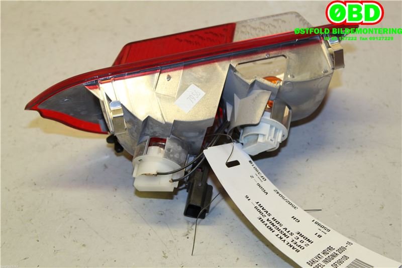 Baklykt høyre til Opel Insignia A 2009-2014  (OPEL|13226855|12 22 443|)