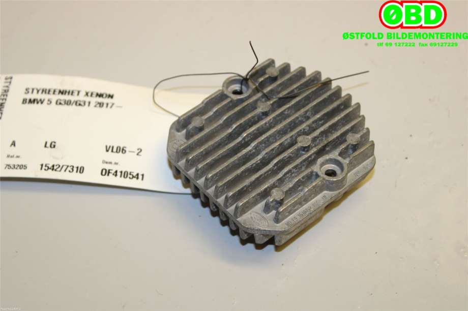 Styreenhet xenon/ballast til BMW 5-Serie 2017-->> (G30/G31) (G30/G31) (BMW|)