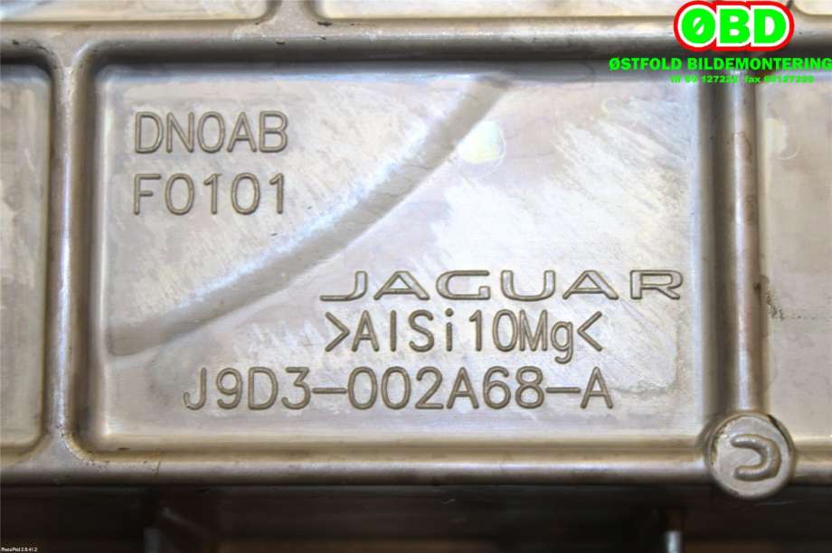 Motorfeste til Jaguar I-PACE 2018-->>  (JAGUAR|T4K1970||J9D3002A68A)
